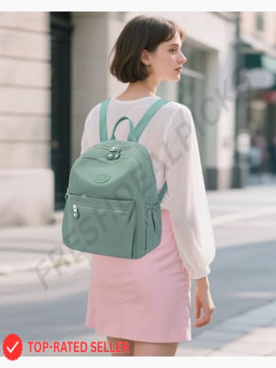 Mini Nylon Backpack Casual Lightweight Travel Daypack 11L Adjustable Straps main image 4
